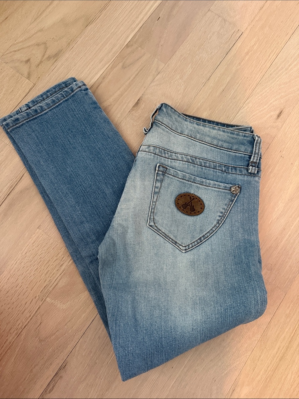 BCBGirls Light Wash Skinny Jeans